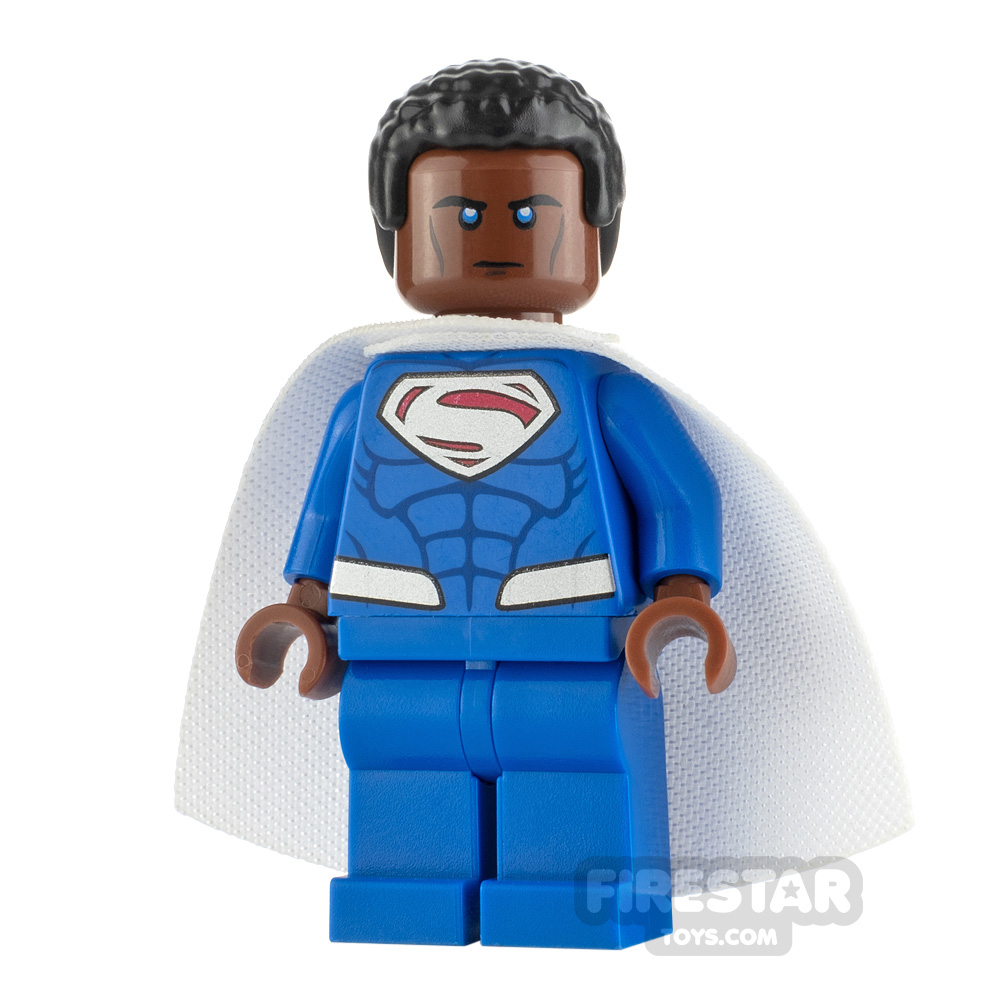 **NEW** LEGO Custom Printed DC Universe Minifigure CHROME BLUE SUPERMAN